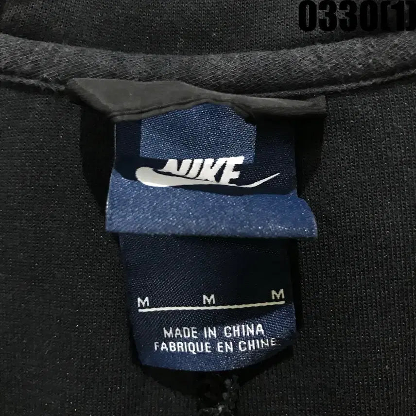 [SOLD OUT] 나이키 블랙 후드 집업 자켓 m