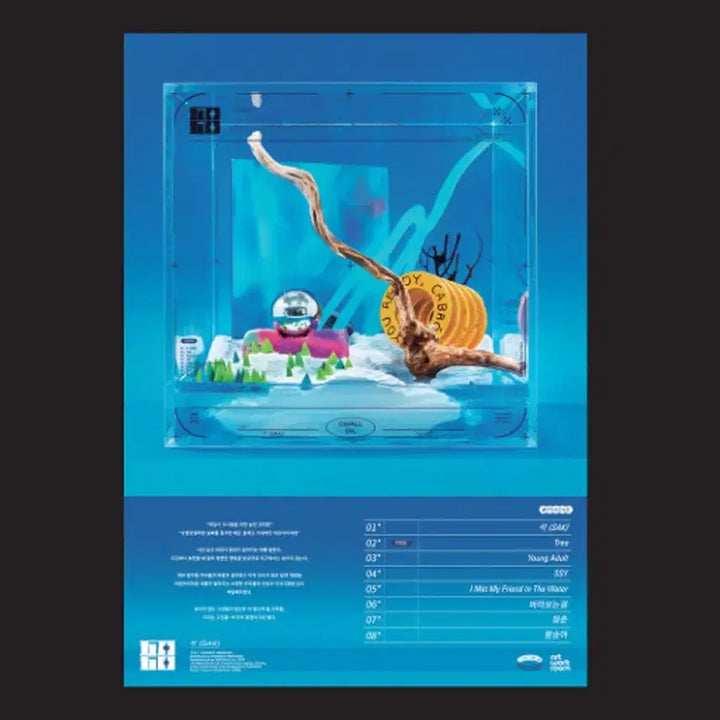 [BUNJANG] 5/5 Artwork Room Album Poster Set / 오월오일 아트워크룸 앨범 포스터 4종 세트