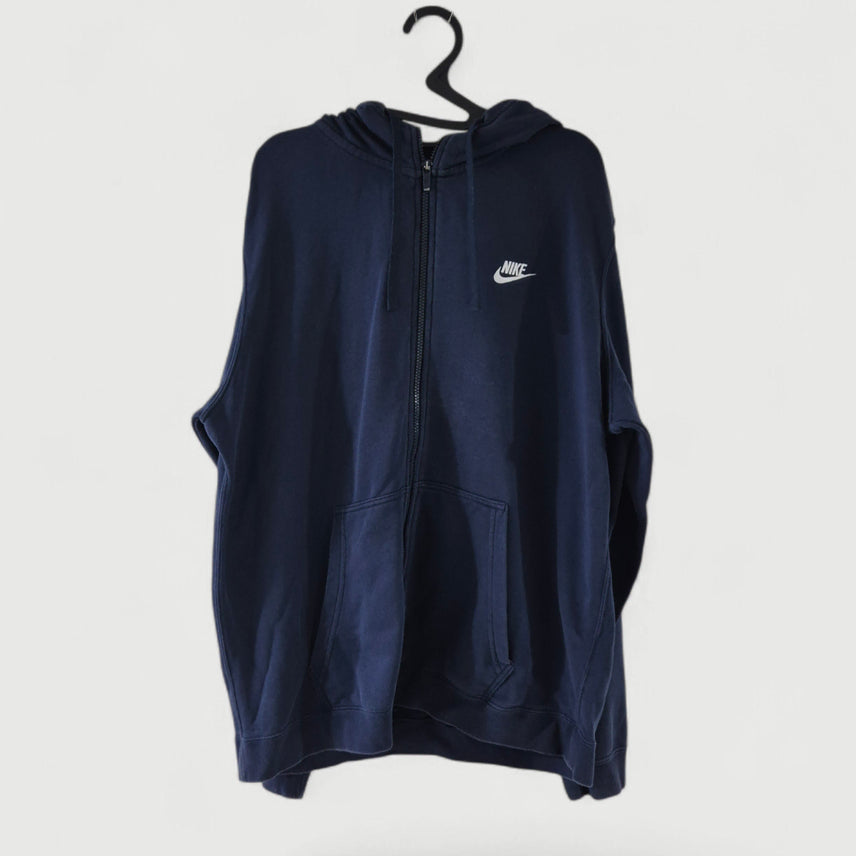 [BUNJANG] Nike Navy Hooded Zip-Up Sweatshirt XL / [해외XL]나이키 후드집업