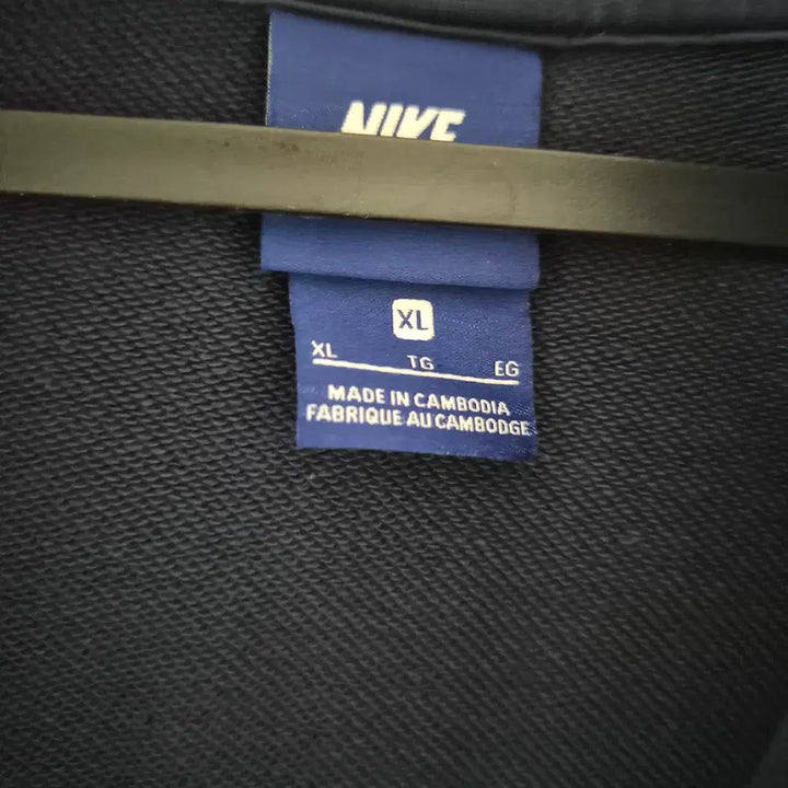 [BUNJANG] Nike Navy Hooded Zip-Up Sweatshirt XL / [해외XL]나이키 후드집업