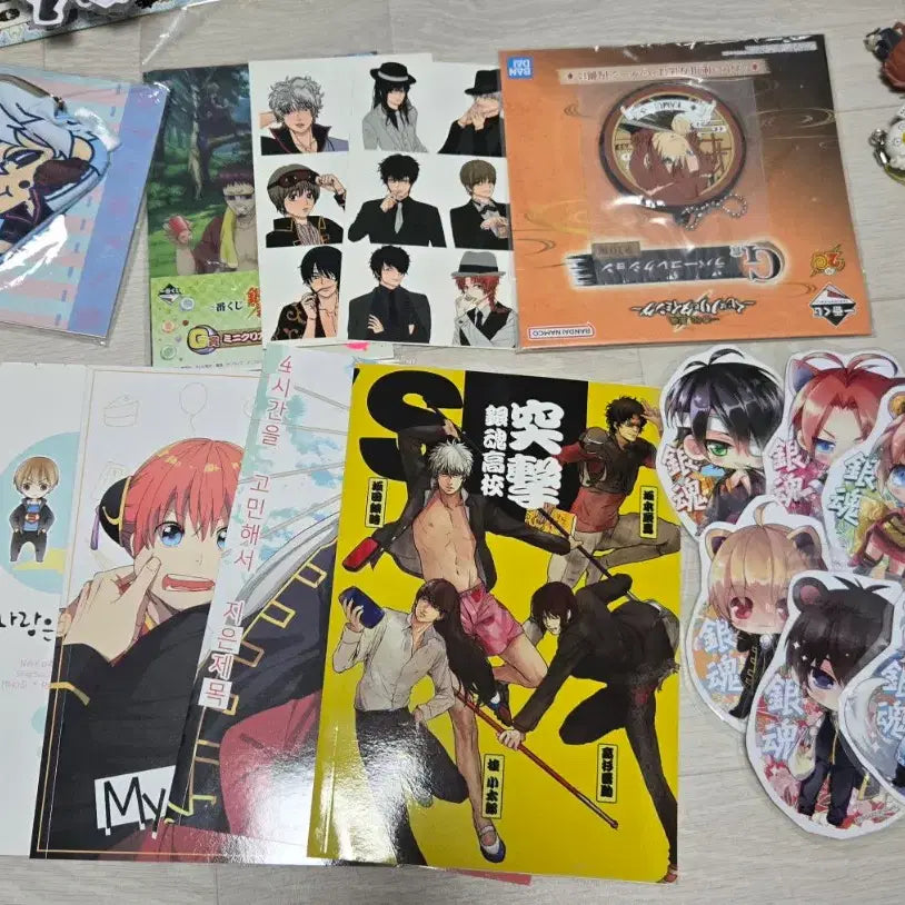 [BUNJANG] Gintama Bundle Set of Official and Secondary Goods / 은혼 굿즈 판매