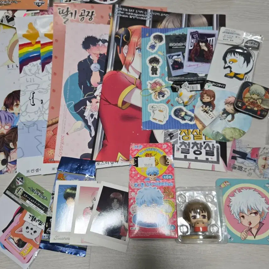 [BUNJANG] Gintama Bundle Set of Official and Secondary Goods / 은혼 굿즈 판매