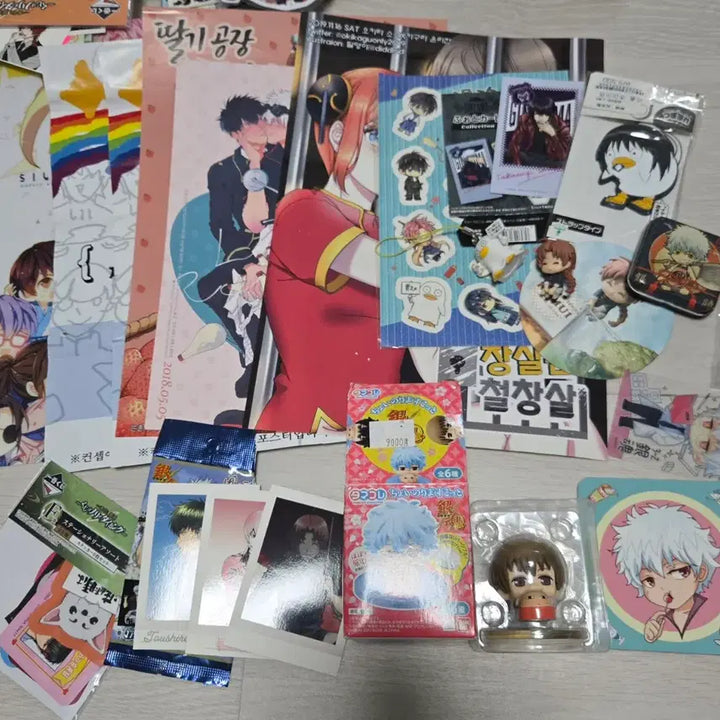 [BUNJANG] Gintama Bundle Set of Official and Secondary Goods / 은혼 굿즈 판매