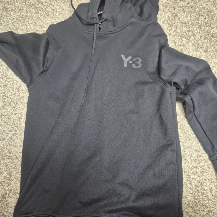 [BUNJANG] Y-3 Black Hoodie / Y-3 블랙 후드티