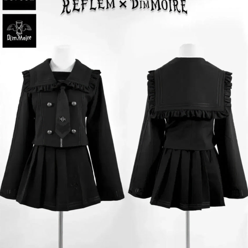 [BUNJANG] DimMoire Sailor Set-up Black Unsealed / DimMoire 딤모아르 세일러 셋업 블랙 미개봉 M,L
