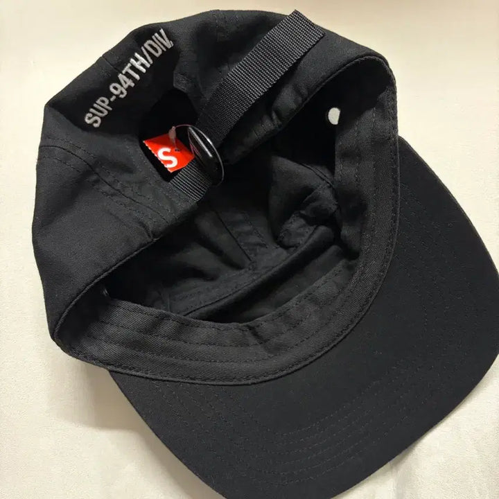 [SOLD OUT] 슈프림 밀리터리 캠프캡 블랙 (새상품)