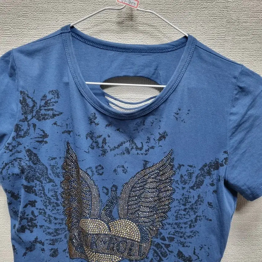 [BUNJANG] MA300 Wing Print T-shirt / 마300 반팔 티셔츠