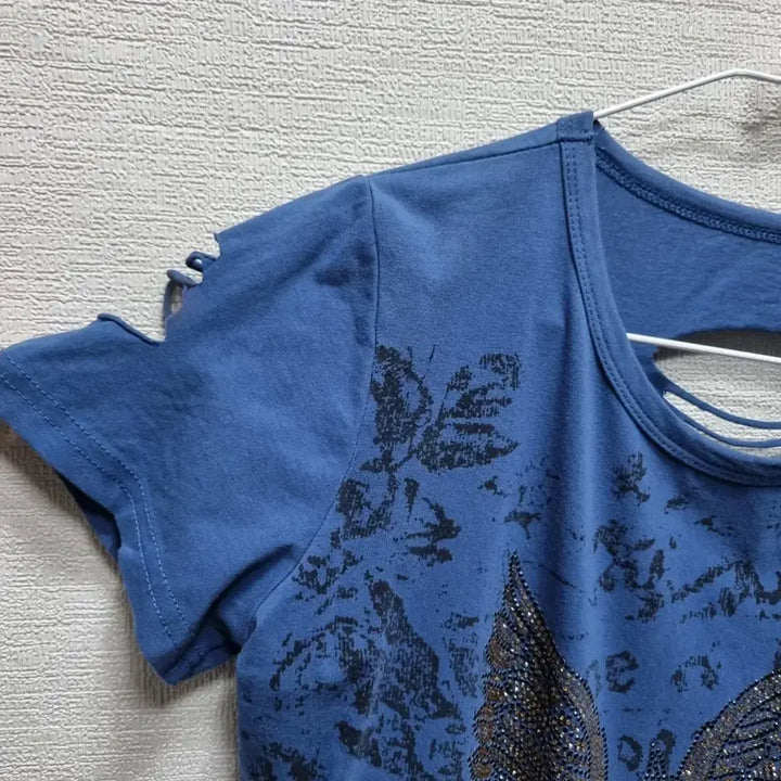 [BUNJANG] MA300 Wing Print T-shirt / 마300 반팔 티셔츠