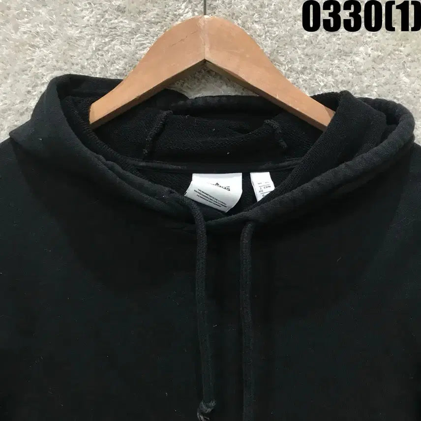 [SOLD OUT] 아디다스 블랙 후드티