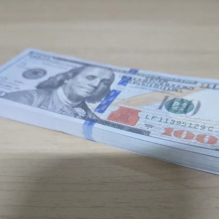 [BUNJANG] US 100 Dollar Bills Bundle Set / 미국 100달러 100장 다발묶음 (새상품)