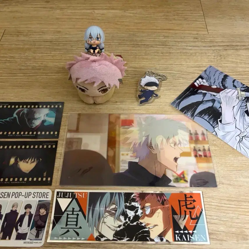 [BUNJANG] Jujutsu Kaisen Yuta &amp; Gojo Postcard &amp; Pop-up Goods / 주술회전 굿즈