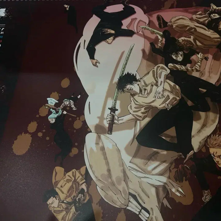 [BUNJANG] Jujutsu Kaisen 2025 Calendar / 2025 주술회전  달력