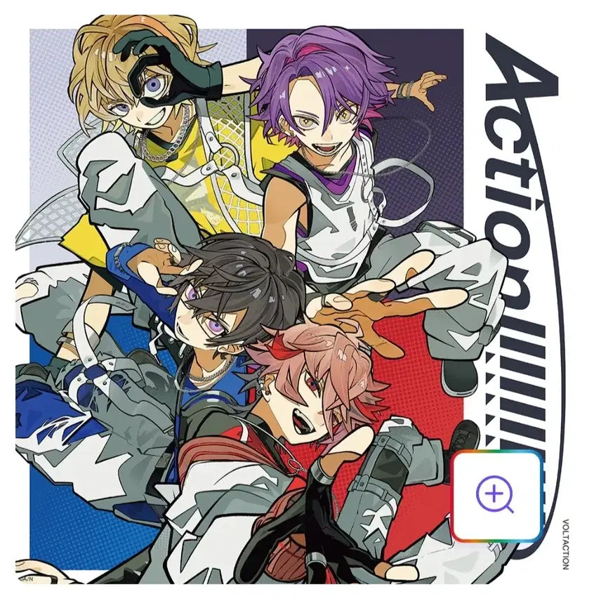 [BUNJANG] NIJISANJI VOLTACTION Acrylic Stand Sticker Set / 니지산지 볼택션 앨범 아크릴스탠드 스티커 양도