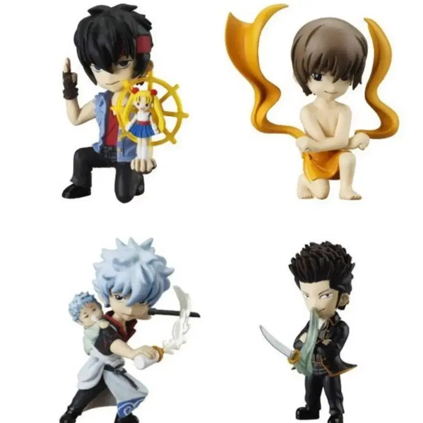 [BUNJANG] Gintama Chibitama Movie Figure Shinsengumi Bundle Set / 은혼 극장 치비타마 피규어 이상한 진선조 3종 일괄 (미개봉)