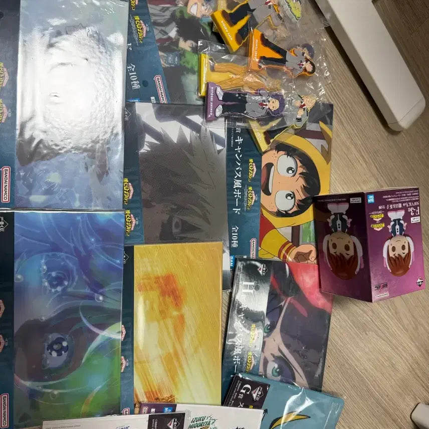 [BUNJANG] My Hero Academia Lottery Prize Bundle Set / 나히아/히로아카 이어지는마음 제일복권 쿠지 h,g,f,i상 일괄