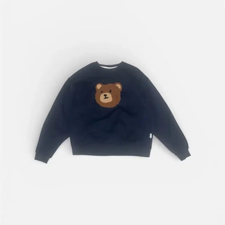 [BUNJANG] AMBLER Boucle Bear Oversized Fleece Sweatshirt / Boucle bear 오버핏 기모 맨투맨 티셔츠 AMM910