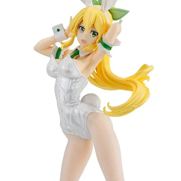 [BUNJANG] Bicute! Sword Art Online Leafa Bunny White Pearl Color Version Figure / 소드아트온라인 Bicute 리파 바니 화이트 펄 컬러 버전 피규어