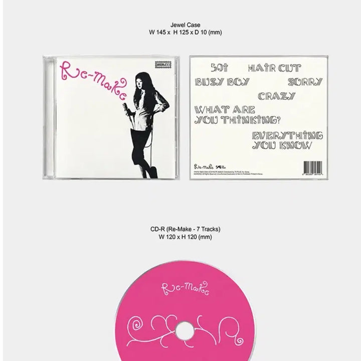 [BUNJANG] Ju Hye Rin Re-Make CD / 주혜린 Re-Make 리메이크 CD