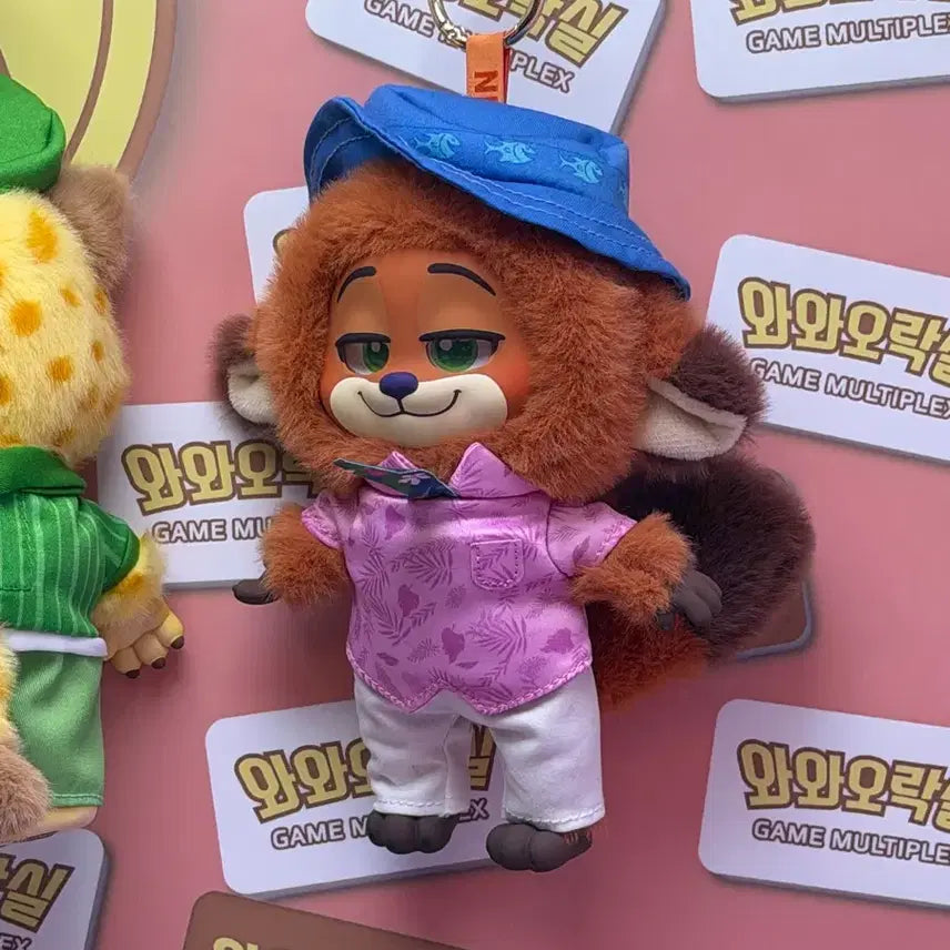 [BUNJANG] Zootopia Judy Hopps Plush Keychain / 주토피아 봉제 인형 키링 입니다
