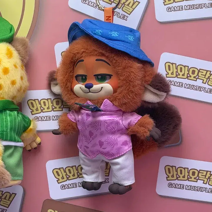 [BUNJANG] Zootopia Judy Hopps Plush Keychain / 주토피아 봉제 인형 키링 입니다