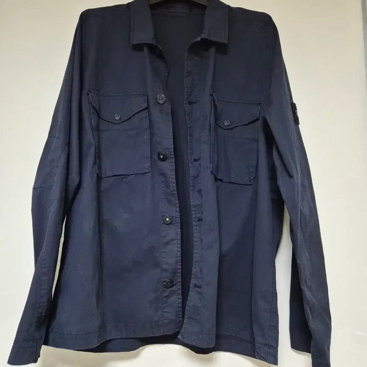 [BUNJANG] Stone Island Ghost Piece Navy Jacket / XXL 스톤아일랜드 고스트피스 네이비 간절기 자켓