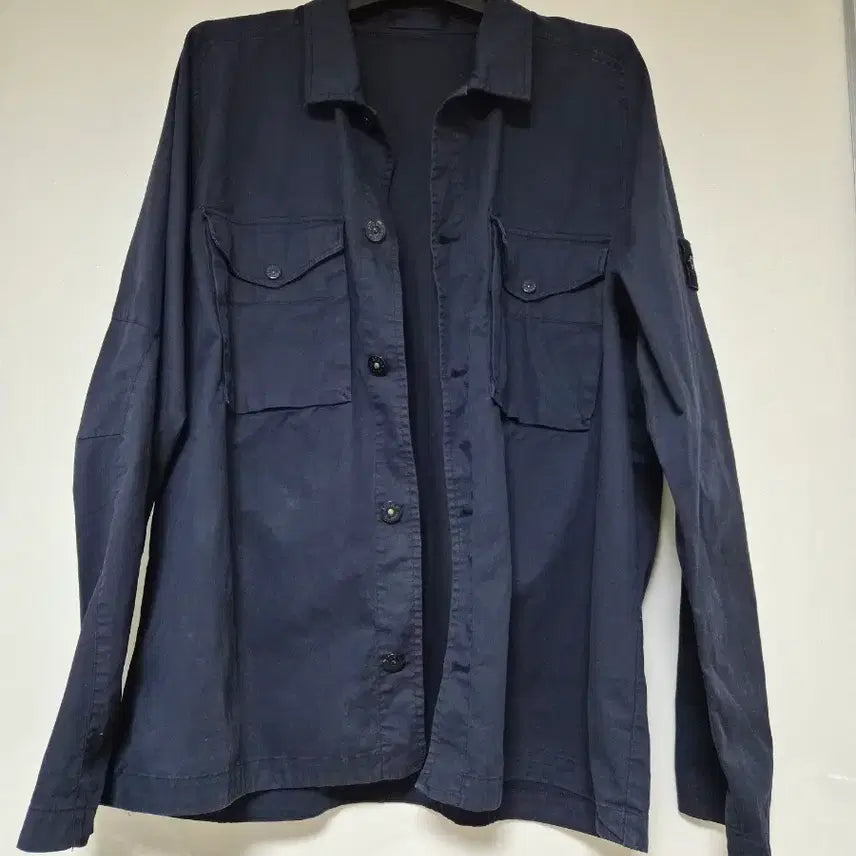 [BUNJANG] Stone Island Ghost Piece Navy Jacket / XXL 스톤아일랜드 고스트피스 네이비 간절기 자켓