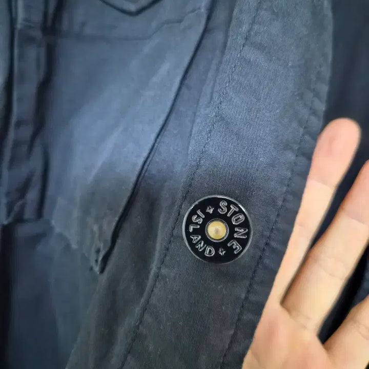 [BUNJANG] Stone Island Ghost Piece Navy Jacket / XXL 스톤아일랜드 고스트피스 네이비 간절기 자켓