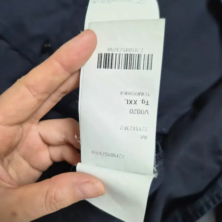 [BUNJANG] Stone Island Ghost Piece Navy Jacket / XXL 스톤아일랜드 고스트피스 네이비 간절기 자켓
