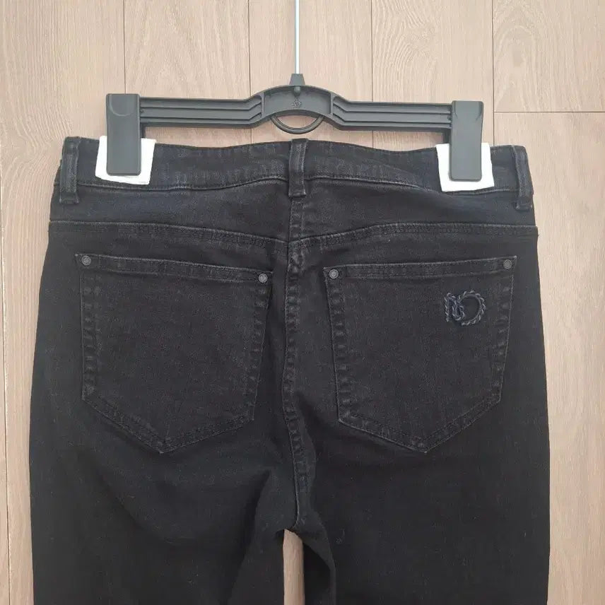 [BUNJANG] Hanseom Mine Fringe Detail Denim Pants (Size 44) / 한섬 마인-프린지디테일데닝팬츠(44)