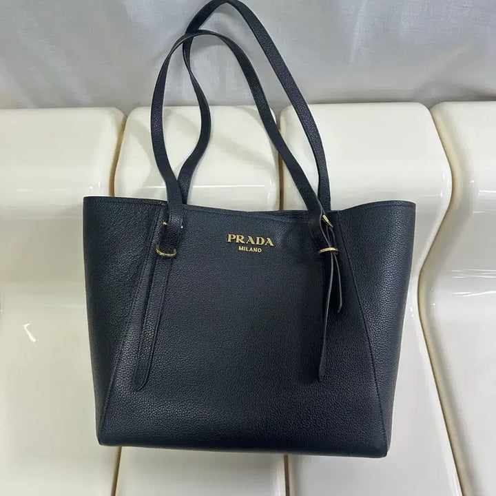 [SOLD OUT] [SA 정품] 프라다 로고 숄더백