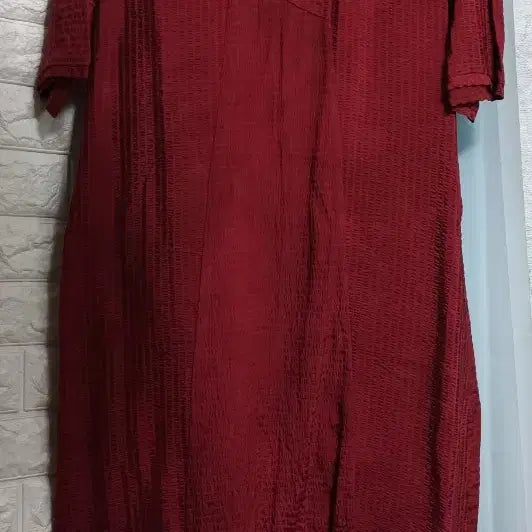 [BUNJANG] Purad Burgundy Long Dress (Size 77) / Purad 버건디 롱 원피스 77