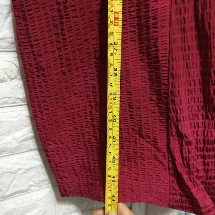 [BUNJANG] Purad Burgundy Long Dress (Size 77) / Purad 버건디 롱 원피스 77