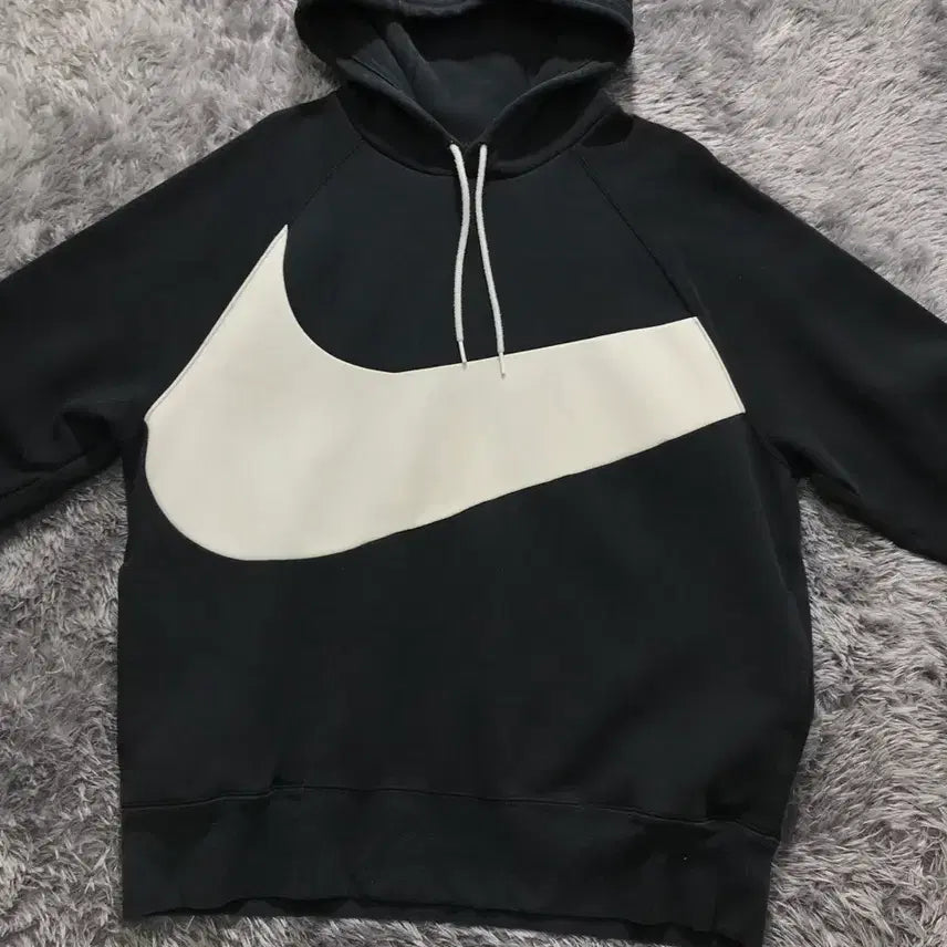 [BUNJANG] Nike Big Swoosh Hoodie / [[XL, A급, 공용] 나이키(NIKE) 빅스우시 후드티셔츠@177