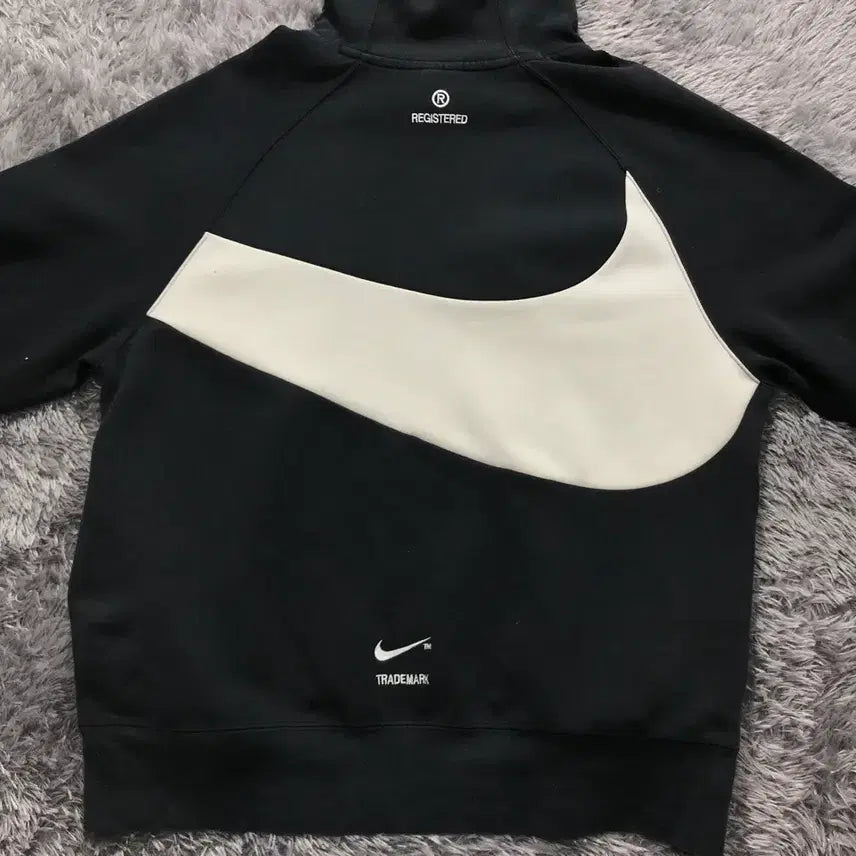 [BUNJANG] Nike Big Swoosh Hoodie / [[XL, A급, 공용] 나이키(NIKE) 빅스우시 후드티셔츠@177