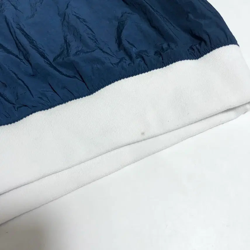 [BUNJANG] Nike V-Neck Pullover Warm-up Navy/White L / 나이키 V넥 풀오버 웜업 네이비/화이트 L