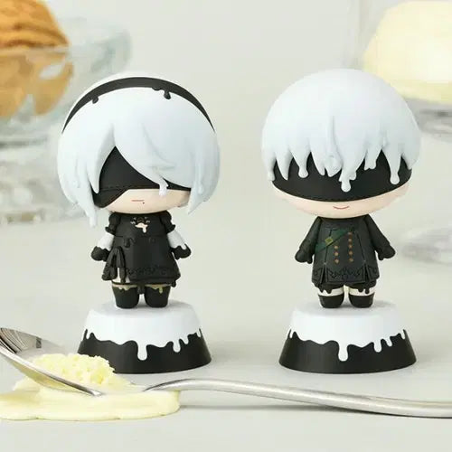 [BUNJANG] NieR:Automata Tiny Meltys Mini Figure 2B + 9S Set / 니어 오토마타 타이니 멜티스 미니 피규어 2B + 9S