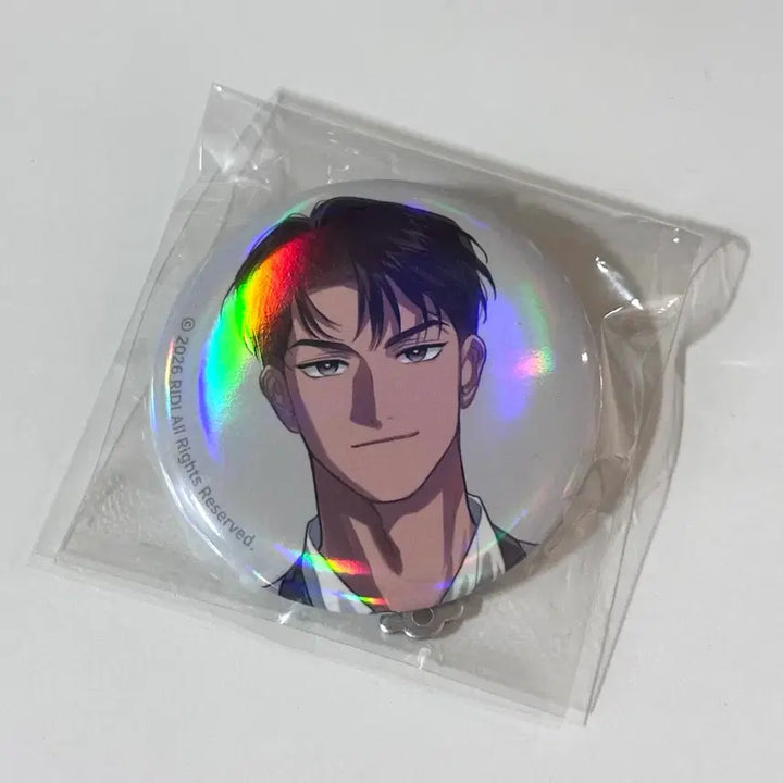 [BUNJANG] Fantazit Ridigo Hologram Half-Line Can Badge / 판타지트 리디고 홀로그램 캔뱃지 하프라인