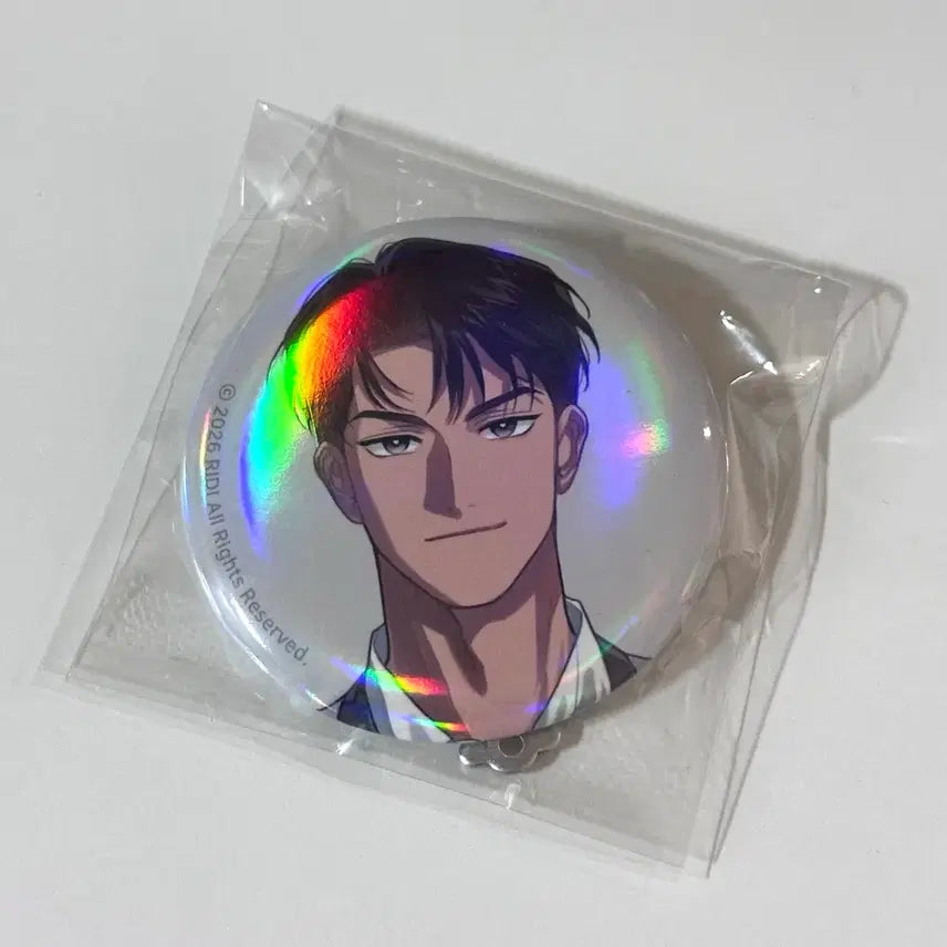 [BUNJANG] Fantazit Ridigo Hologram Half-Line Can Badge / 판타지트 리디고 홀로그램 캔뱃지 하프라인