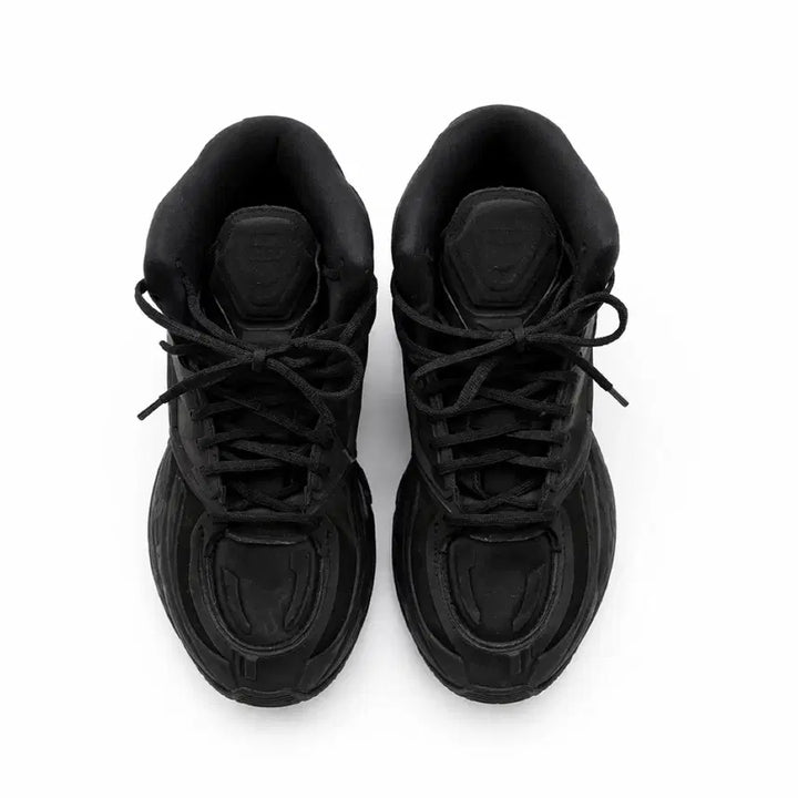 [BUNJANG] Reebok Kanghyuk Black High-top Sneakers / 리복&amp;강혁 콜라보 블랙 하이탑 운동화 250mm