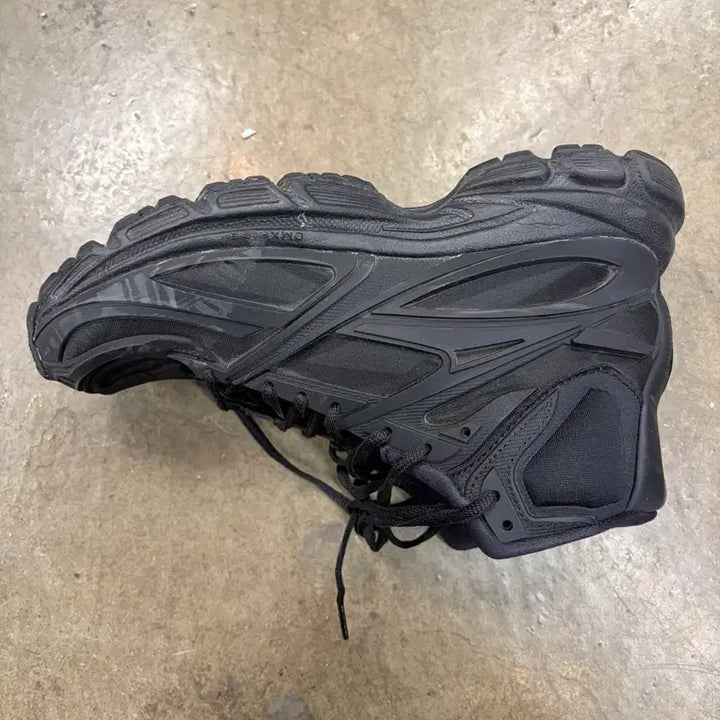 [BUNJANG] Reebok Kanghyuk Black High-top Sneakers / 리복&amp;강혁 콜라보 블랙 하이탑 운동화 250mm