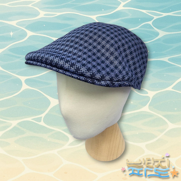 [BUNJANG] Kangol Houndstooth Hunting Cap / 38.8 캉골 하운드투스 헌팅캡 모자