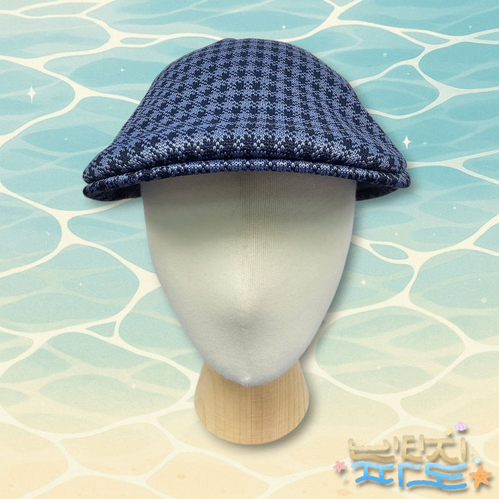 [BUNJANG] Kangol Houndstooth Hunting Cap / 38.8 캉골 하운드투스 헌팅캡 모자