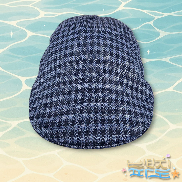 [BUNJANG] Kangol Houndstooth Hunting Cap / 38.8 캉골 하운드투스 헌팅캡 모자