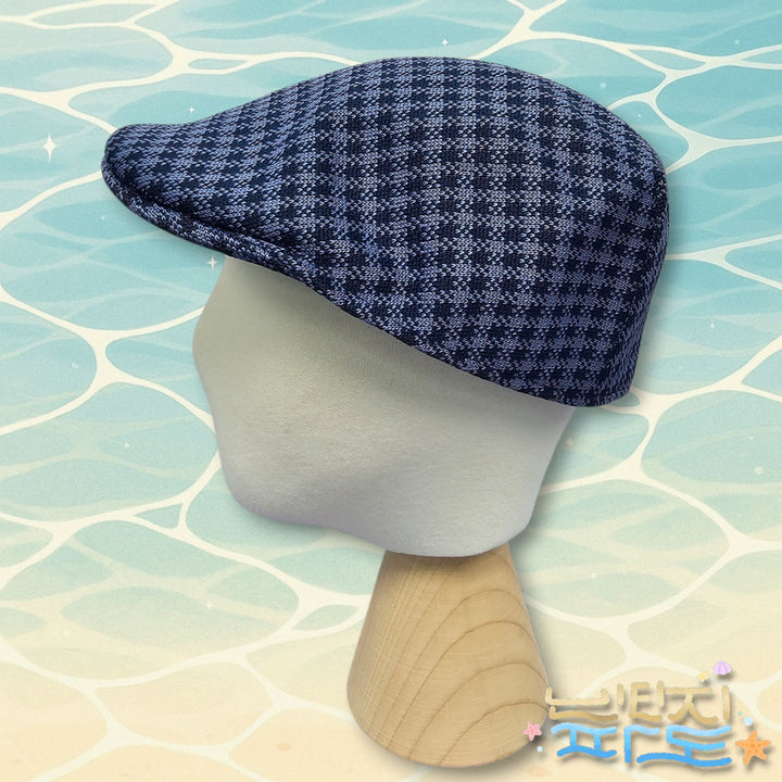 [BUNJANG] Kangol Houndstooth Hunting Cap / 38.8 캉골 하운드투스 헌팅캡 모자