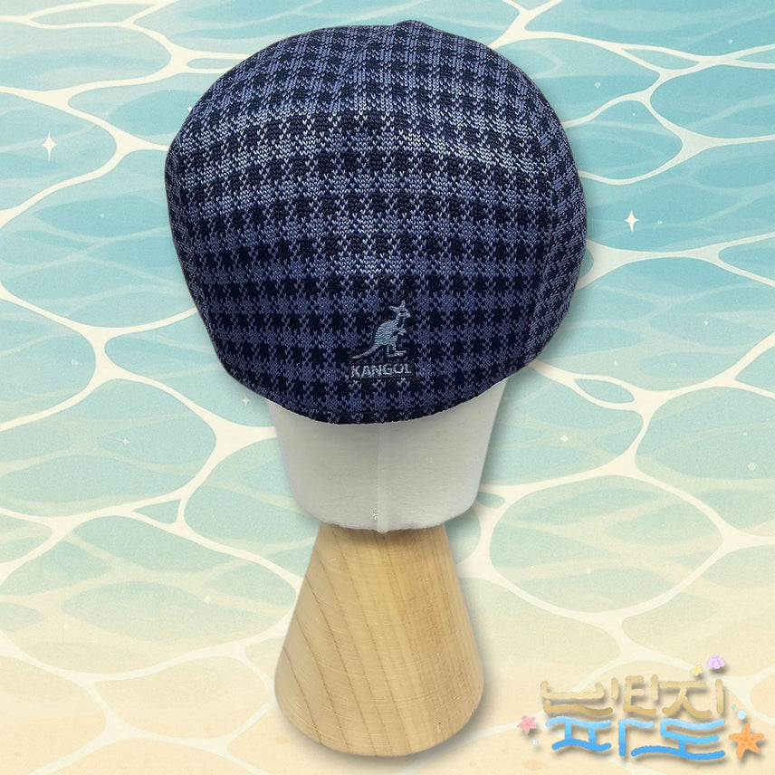 [BUNJANG] Kangol Houndstooth Hunting Cap / 38.8 캉골 하운드투스 헌팅캡 모자