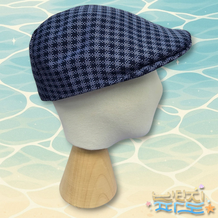 [BUNJANG] Kangol Houndstooth Hunting Cap / 38.8 캉골 하운드투스 헌팅캡 모자