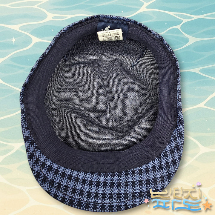 [BUNJANG] Kangol Houndstooth Hunting Cap / 38.8 캉골 하운드투스 헌팅캡 모자