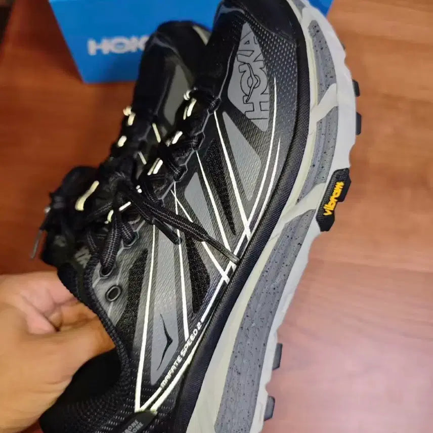 [BUNJANG] Hoka Mafate Speed 2 Black Castle Rock 270mm / 호카 마파테 스피드 2 블랙 캐슬락 270MM