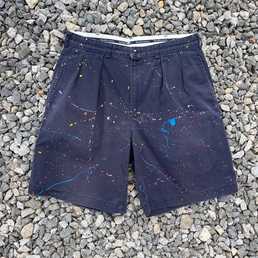 [BUNJANG] Polo Ralph Lauren Painting Remake Pants / 폴로 랄프로렌 페인팅 리메이크 팬츠 (실측확인)