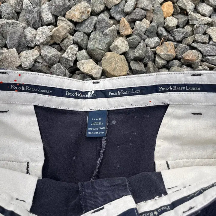 [BUNJANG] Polo Ralph Lauren Painting Remake Pants / 폴로 랄프로렌 페인팅 리메이크 팬츠 (실측확인)